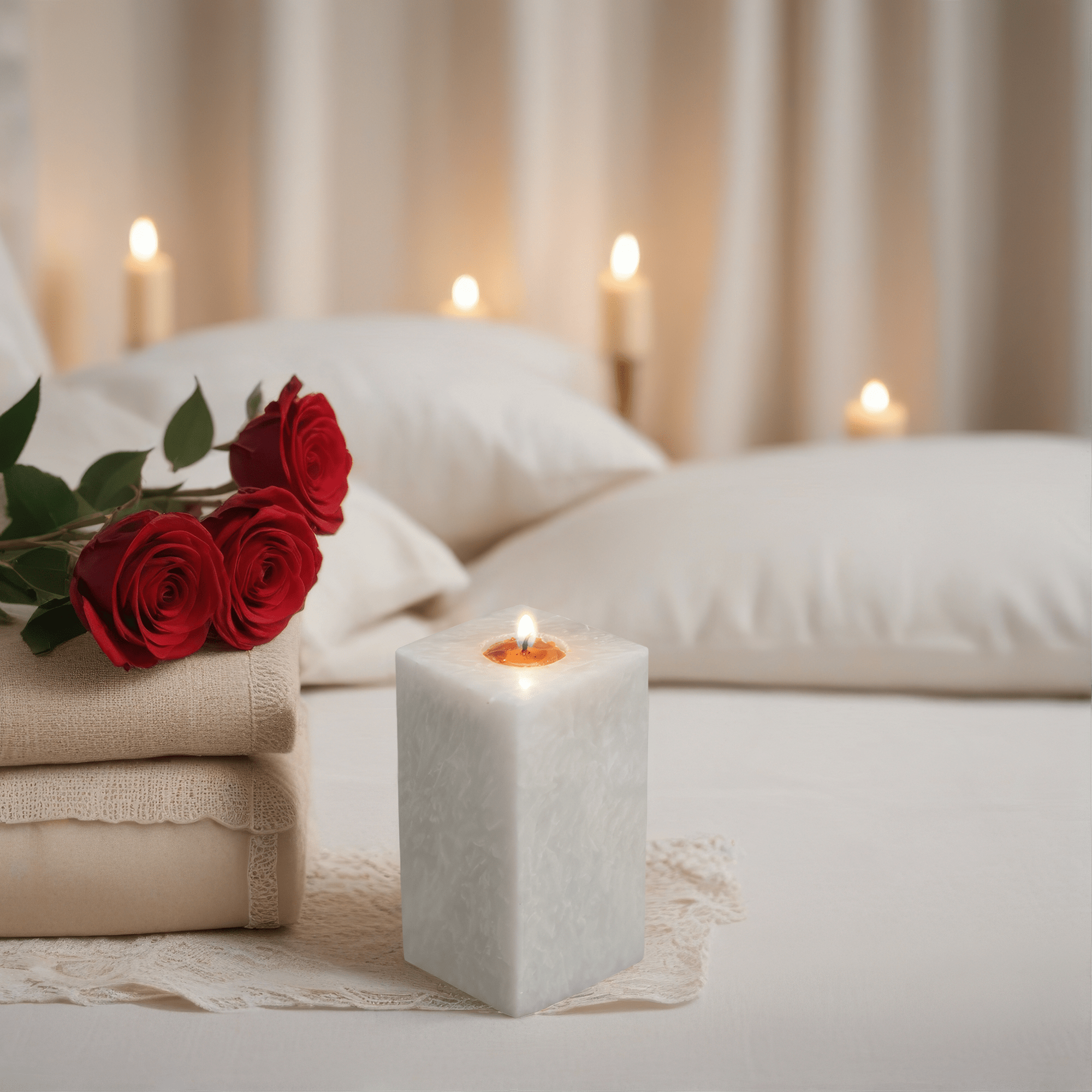 Candle Stand (White)